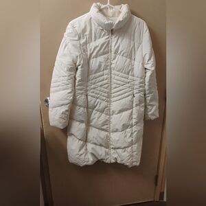 Oscar De La Renta Women's Puffer Coat Down Fill Sz M